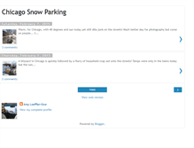 Tablet Screenshot of chicagosnowparking.blogspot.com