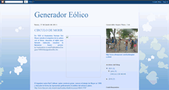 Desktop Screenshot of generador-eolico.blogspot.com