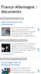 Mobile Screenshot of memoires-france-allemagne-docs.blogspot.com