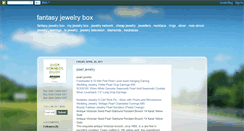 Desktop Screenshot of fantasyjewelrybox.blogspot.com