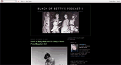 Desktop Screenshot of bunchofbettys.blogspot.com