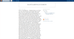 Desktop Screenshot of bantampolicemen.blogspot.com