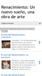 Mobile Screenshot of el-arte-renacimiento.blogspot.com