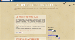 Desktop Screenshot of elopositorfurioso.blogspot.com