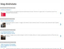 Tablet Screenshot of blogdisidratato.blogspot.com