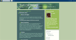 Desktop Screenshot of fugamatematica.blogspot.com