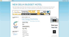 Desktop Screenshot of new-delhi-budget-hotel.blogspot.com