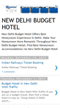 Mobile Screenshot of new-delhi-budget-hotel.blogspot.com