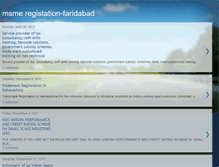 Tablet Screenshot of msmeregistation-faridabad.blogspot.com