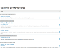 Tablet Screenshot of cololinks-points4rewards.blogspot.com