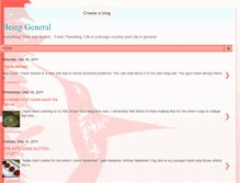 Tablet Screenshot of beinggeneral.blogspot.com