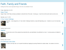 Tablet Screenshot of faithandfamilyandfriends.blogspot.com