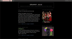 Desktop Screenshot of grannyjuju.blogspot.com