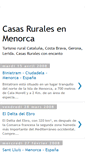 Mobile Screenshot of casas-rurales-en-menorca.blogspot.com