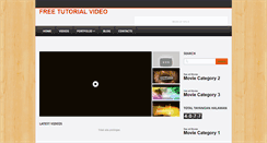 Desktop Screenshot of freetutorialvideo.blogspot.com