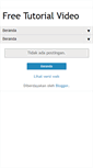 Mobile Screenshot of freetutorialvideo.blogspot.com