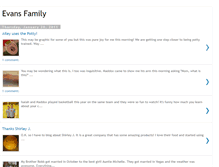 Tablet Screenshot of keepingupwiththeevans.blogspot.com