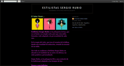 Desktop Screenshot of estilistassergiorubio.blogspot.com