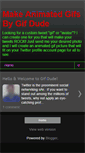 Mobile Screenshot of gifdude.blogspot.com