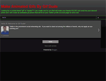 Tablet Screenshot of gifdude.blogspot.com