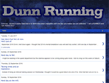 Tablet Screenshot of dunnrunning.blogspot.com