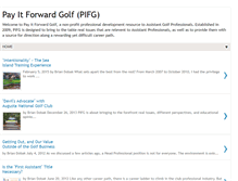 Tablet Screenshot of payitforwardgolf.blogspot.com