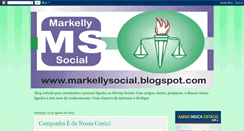 Desktop Screenshot of markellysocial.blogspot.com