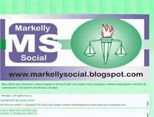 Tablet Screenshot of markellysocial.blogspot.com