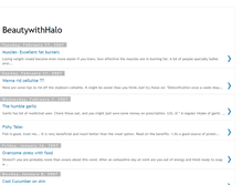 Tablet Screenshot of beautywithhalo.blogspot.com