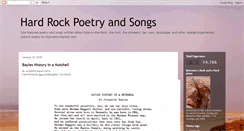 Desktop Screenshot of hardrockpoetry.blogspot.com