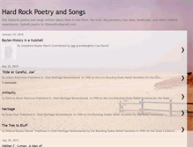 Tablet Screenshot of hardrockpoetry.blogspot.com