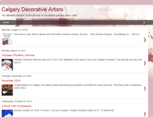 Tablet Screenshot of calgarydecorativeartists.blogspot.com