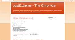 Desktop Screenshot of justextreme.blogspot.com