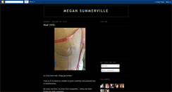 Desktop Screenshot of megansummerville.blogspot.com