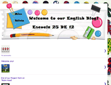 Tablet Screenshot of escuela25del12.blogspot.com