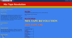 Desktop Screenshot of mixtaperevolution.blogspot.com