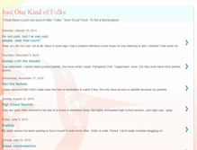 Tablet Screenshot of onekindoffolks.blogspot.com