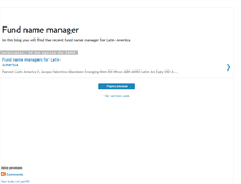 Tablet Screenshot of fundnamemanagers.blogspot.com
