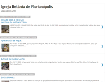 Tablet Screenshot of betaniafloripa.blogspot.com