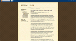 Desktop Screenshot of pilahrembau.blogspot.com