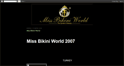 Desktop Screenshot of missbikiniworld.blogspot.com