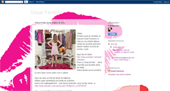 Desktop Screenshot of closet-feminino.blogspot.com