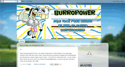 Desktop Screenshot of burropower.blogspot.com