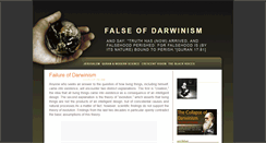 Desktop Screenshot of false-of-darwinism.blogspot.com