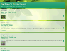 Tablet Screenshot of gardenerscircle.blogspot.com