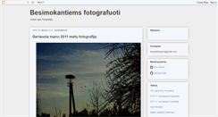 Desktop Screenshot of fotografuojam.blogspot.com