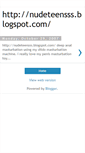 Mobile Screenshot of nudeteensss.blogspot.com