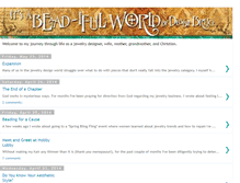 Tablet Screenshot of beadifulworld.blogspot.com