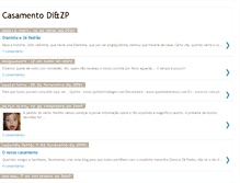 Tablet Screenshot of casamentodizp.blogspot.com