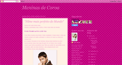 Desktop Screenshot of meninasdecoroa.blogspot.com